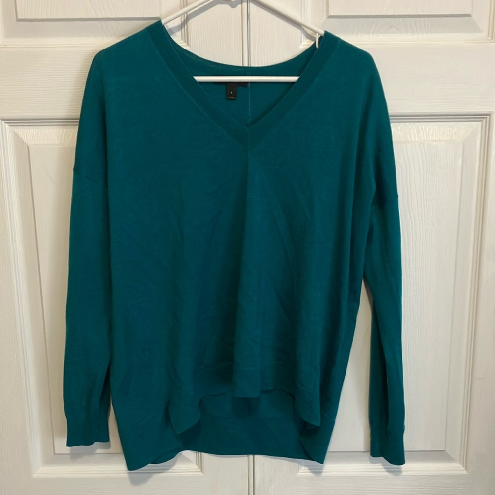 J. Crew Turquoise Knit Top